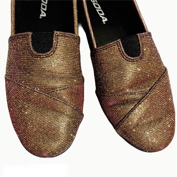 Soda Shoes - Glitter Loafers